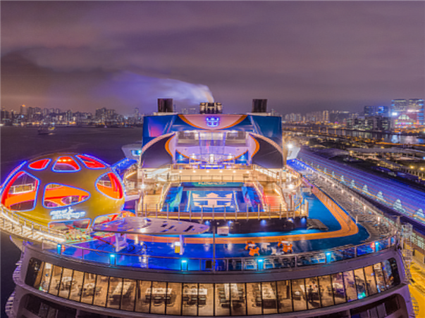 [로얄캐리비안 오베이션호] 동남아 (싱가포르/페낭/푸켓) 크루즈 5박 7일＜오션뷰＞